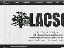 Tablet Screenshot of lacsc.org